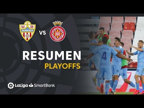 Resumen de UD Almería vs Girona FC (1-2)