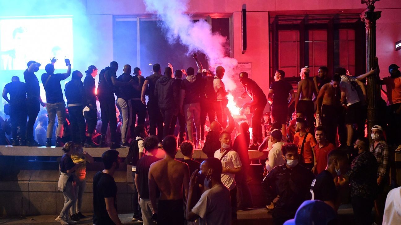 Police clashes, 36 arrests as PSG reach UCL final