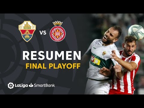 Resumen de Elche CF vs Girona FC (0-0)