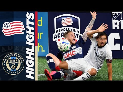 New England Revolution vs. Philadelphia Union | August 20, 2020 | MLS Highlights