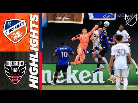 FC Cincinnati vs. D.C. United | August 21, 2020 | MLS Highlights