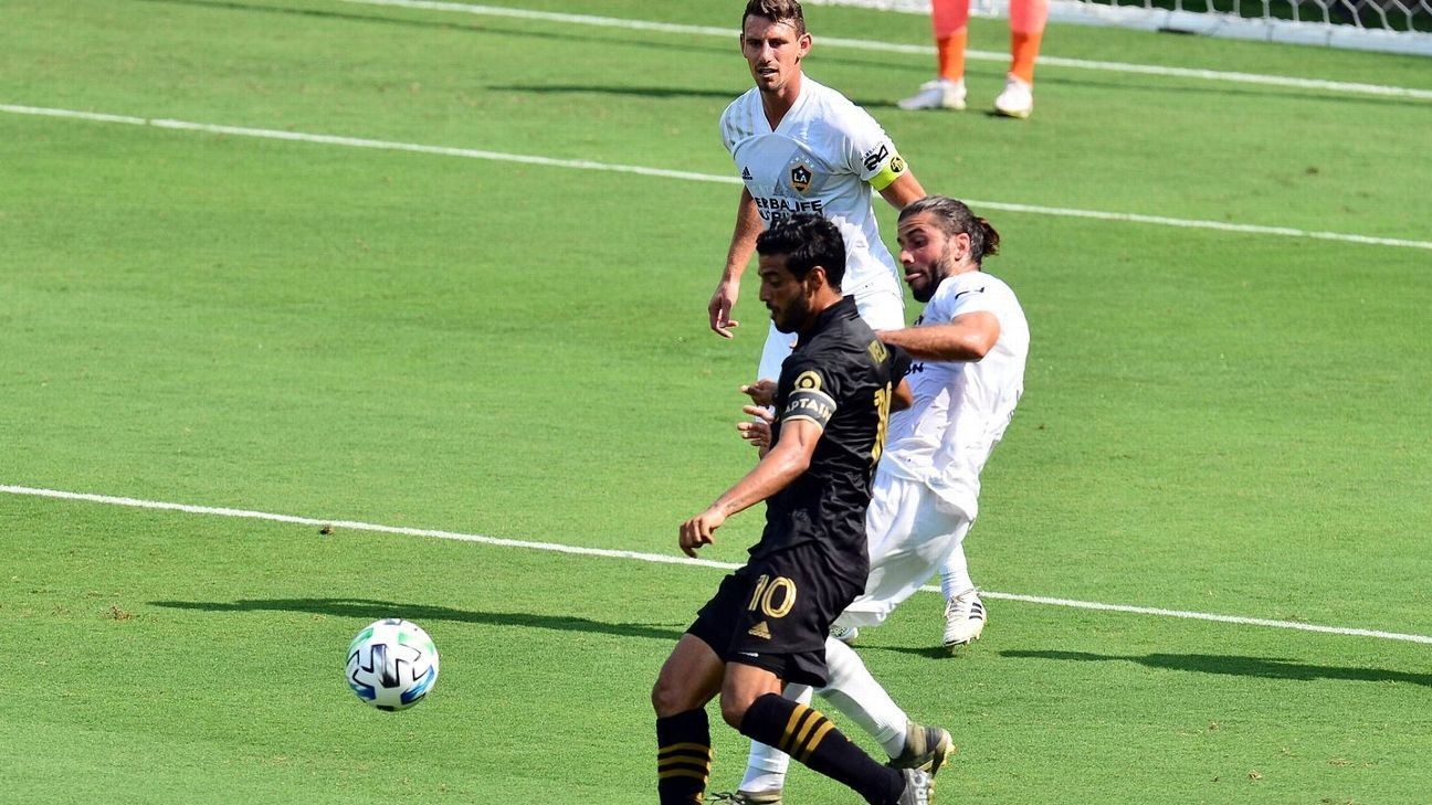 LAFC dealt Vela blow as Galaxy win 'El Trafico'