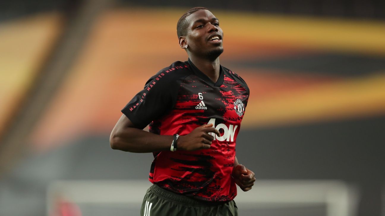 Pogba discussing new Man Utd contract - agent