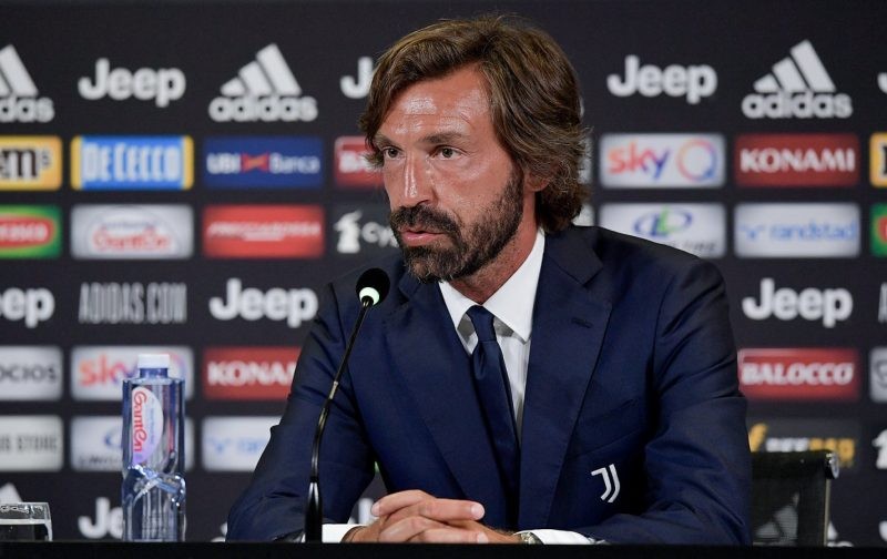 First day for Pirlo at Juventus