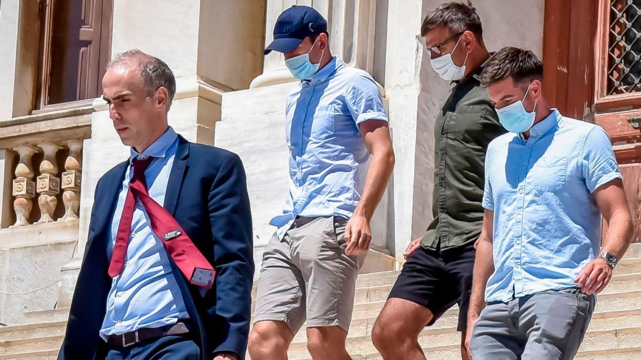 Man Utd's Maguire on trial for assault in Greece