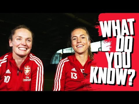 NAME 2018/19 ARSENAL GOALSCORERS | Kim Little vs Lia Walti | What Do You Know?