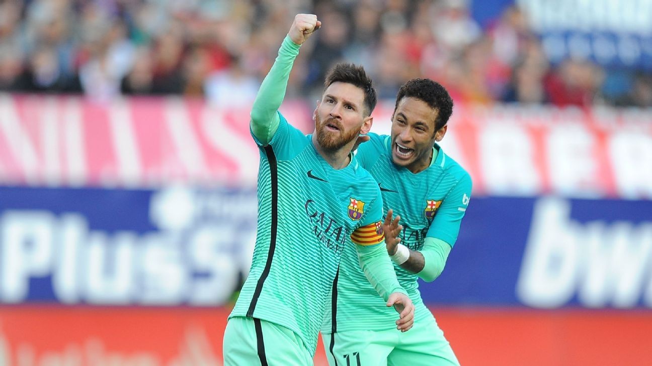 Sources: Neymar, Messi talked about playing at PSG