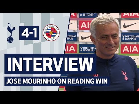 INTERVIEW | JOSE MOURINHO ON READING WIN
