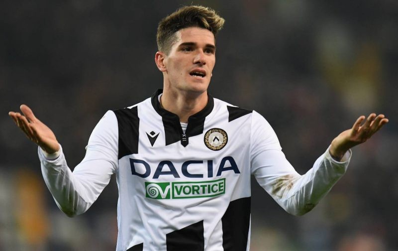 Leeds United step up pursuit of Udinese star