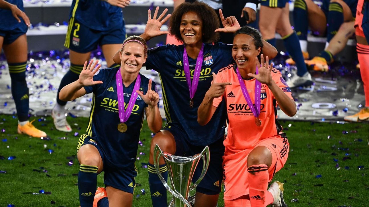 Lyon Women win fifth straight Champions League
