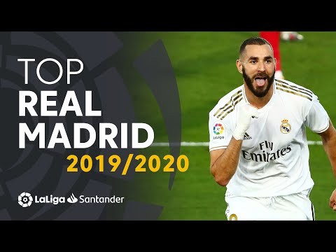 TOP 10 GOLES Real Madrid LaLiga Santander 2019/2020