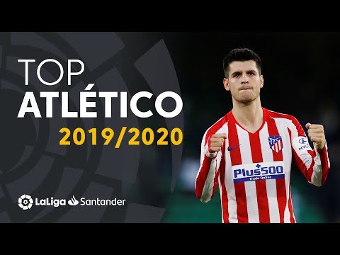 TOP 10 GOLES Atlético de Madrid LaLiga Santander 2019/2020