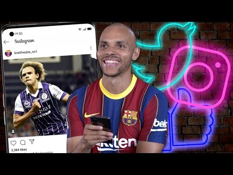 PLAYERS vs SOCIAL MEDIA: BRAITHWAITE on his WEDDING, BARÇA and PARENTHOOD