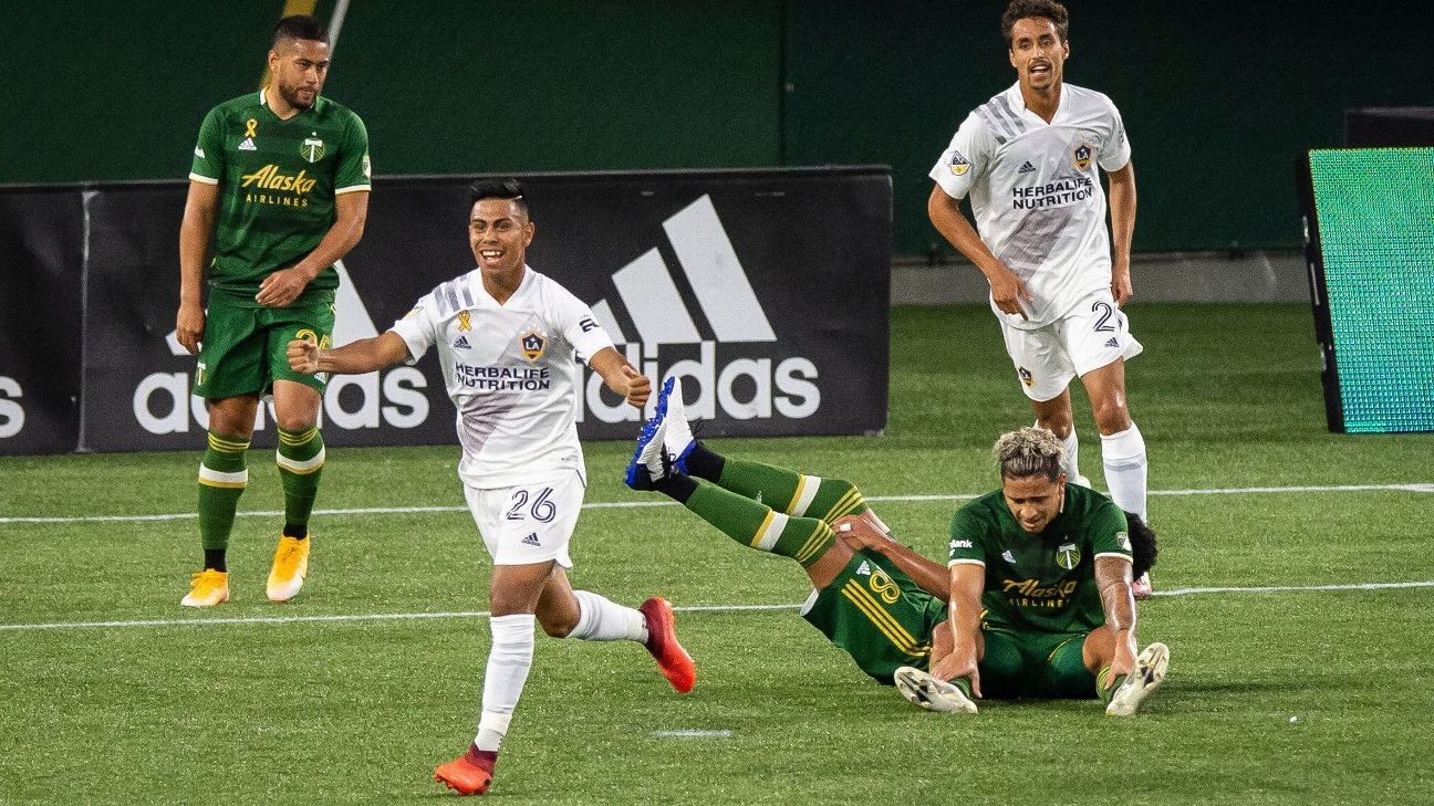 Pavon, Juarez help LA Galaxy topple Timbers