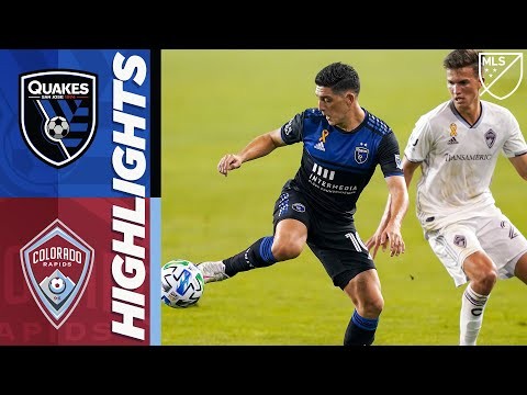 San Jose Earthquakes vs. Colorado Rapids | September 5, 2020 | MLS Highlights