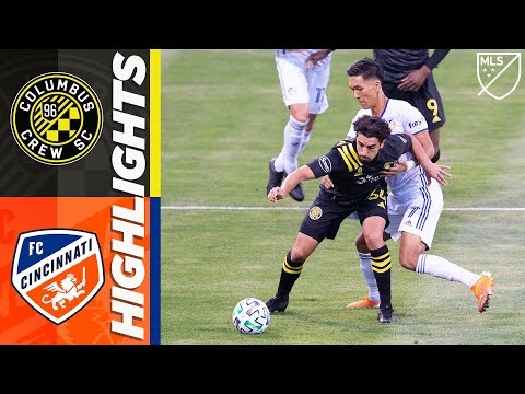 Columbus Crew SC vs. FC Cincinnati | September 6, 2020 | MLS Highlights