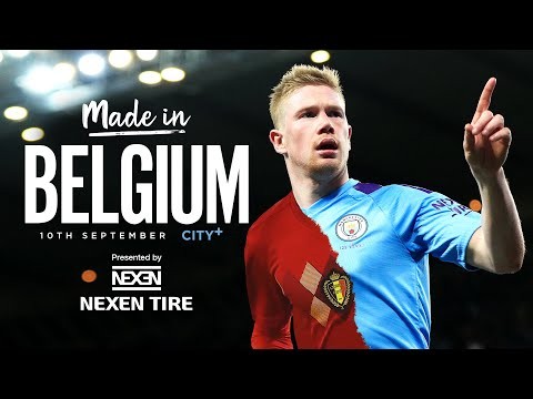 KEVIN DE BRUYNE, MADE IN BELGIUM, THURSDAY 10th SEPTEMBER