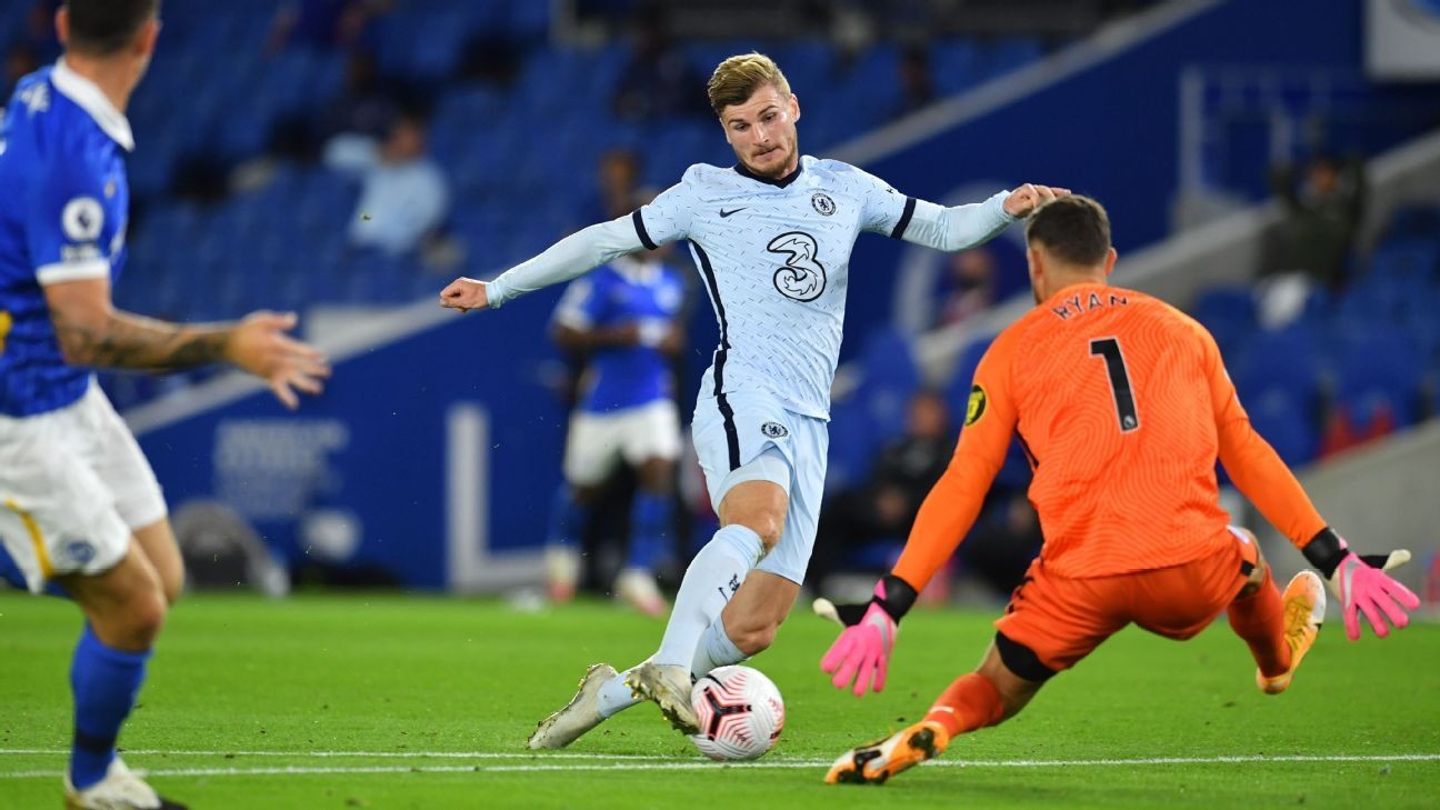 Werner, 7/10, impressive in Chelsea win
