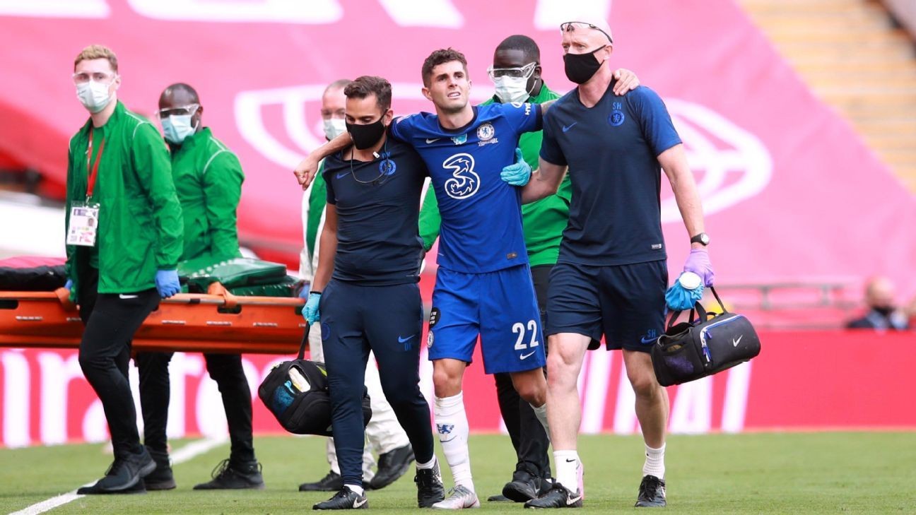 Chelsea's Pulisic still in doubt for Liverpool clash