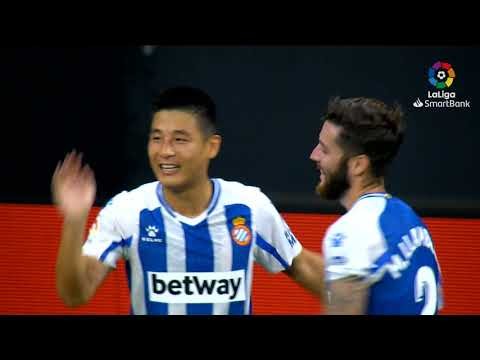 LaLiga SmartBank Tekkers: Asistencia y gol de Wu Lei en el debut del Espanyol en LaLiga SmartBank