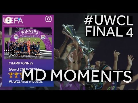 #UWCL FINAL 4 Matchday Moments: LYON lift their seventh title!