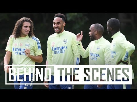 Aubameyang training special | Behind the scenes at Arsenal training centre