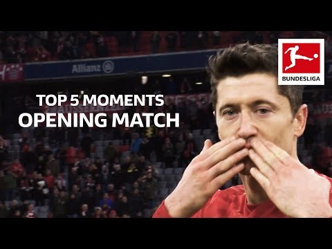 Best Moments Bundesliga Opening Matches - Lewandowski Record, Latest Winning Goal and More