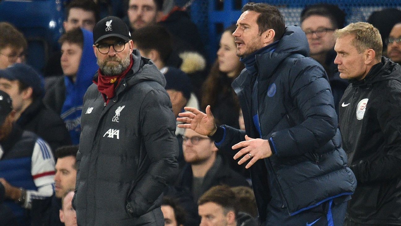 If Chelsea and Liverpool battle like Lampard and Klopp, the Premier League is in for a treat