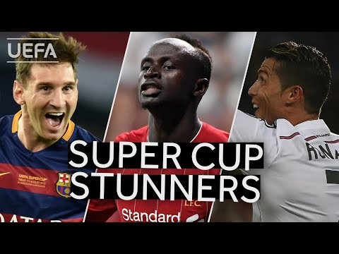 MESSI, RONALDO, MANÉ: UEFA Super Cup Stunners!