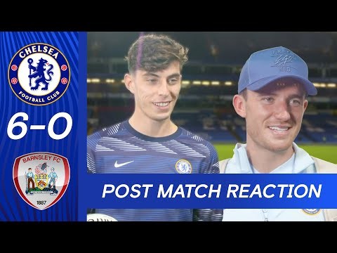 Havertz On His Chelsea Hat-Trick & Chilwell On Making His Debut | Chelsea 6-0 Barnsley | Carabao Cup