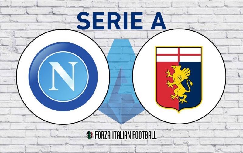Napoli v Genoa: Official Line-Ups