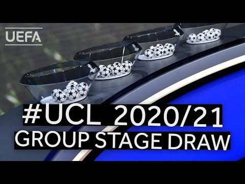 UEFA CHAMPIONS LEAGUE 2020/21 Group Stage Draw & UEFA Awards