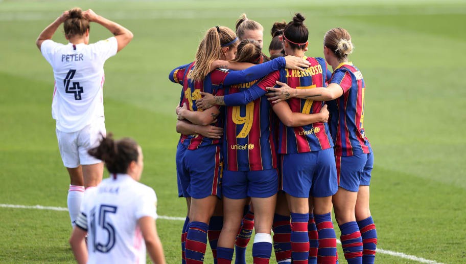 Barcelona Thrash Real Madrid 4-0 in First Ever Clasico Femenino