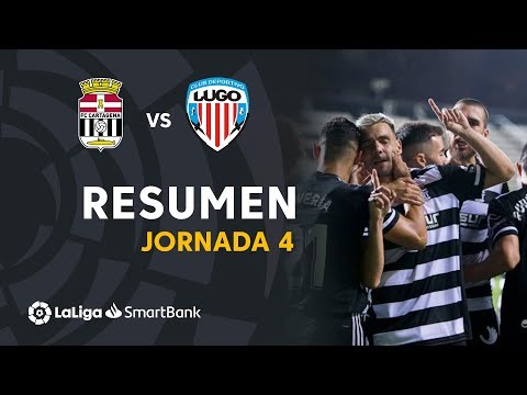 Resumen de FC Cartagena vs CD Lugo (2-1)