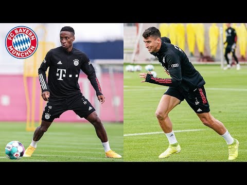 Marc Roca & Bouna Sarr: First Training at FC Bayern