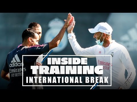 ? Cool drills with Zidane, Marcelo, Nacho & co during international break!