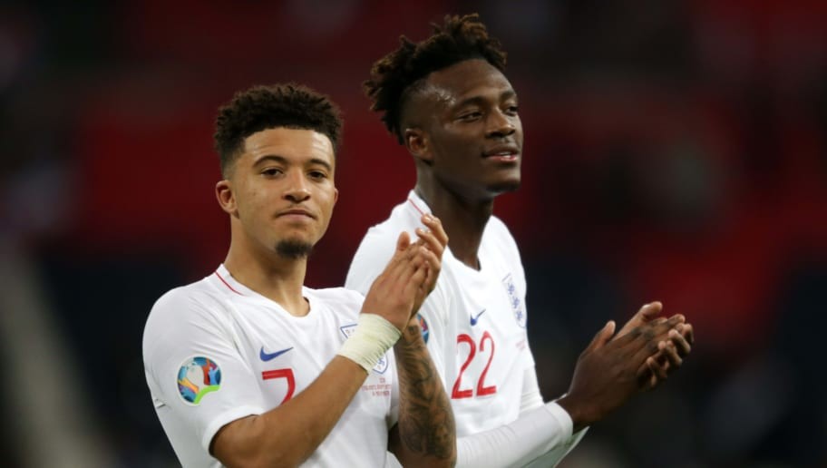 Jadon Sancho & Tammy Abraham Available for England Selection Against Belgium