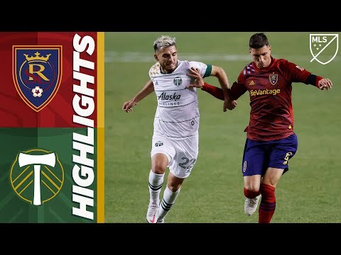 Real Salt Lake vs. Portland Timbers | October 14, 2020 | MLS Highlights