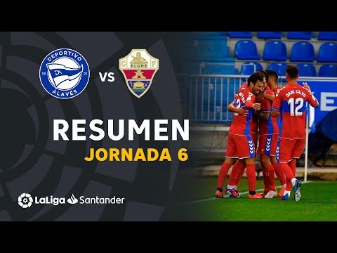 Resumen de Deportivo Alavés vs Elche CF (0-2)