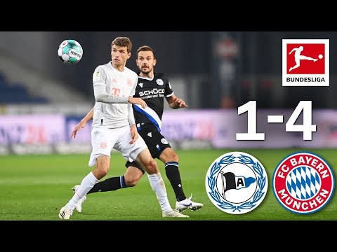 Müller & Lewandowski On Fire | Arminia Bielefeld - FC Bayern München | 1-4 | Highlights | Matchday 4