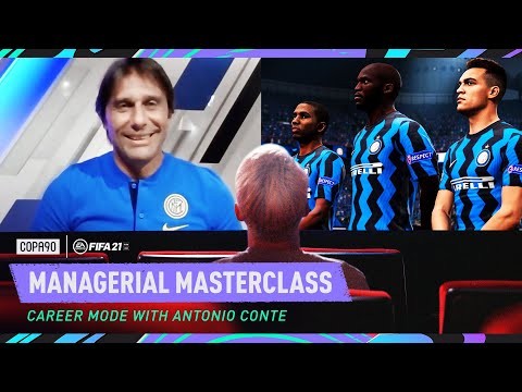 Wing Backs And A Winning Mentality - Conte Manager Masterclass | FIFA21 Career Mode