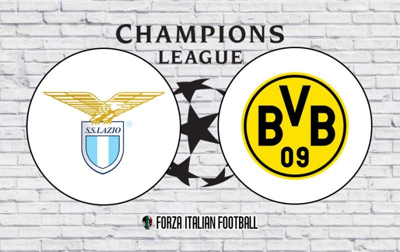 Champions League LIVE: Lazio v Borussia Dortmund