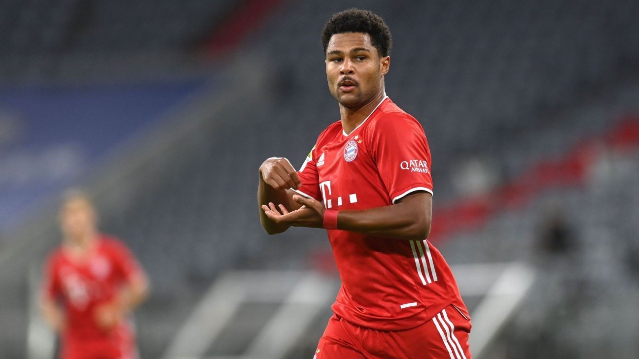 Bayern's Gnabry tests positive for COVID-19