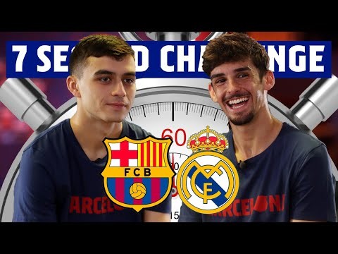 ?? 7 SECOND CHALLENGE (EL CLÁSICO EDITION) | TRINCAO v PEDRI