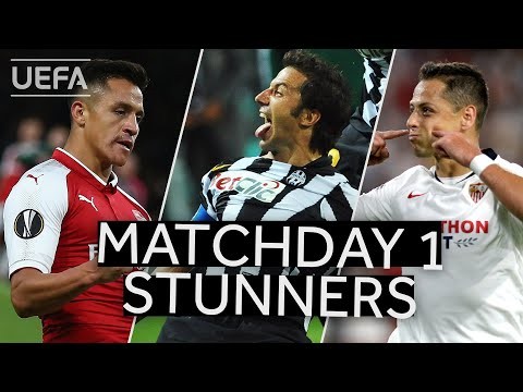 ALEXIS, DEL PIERO, CHICHARITO: Classic #UEL Matchday 1 GOALS!