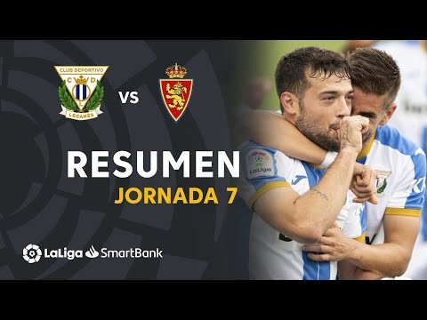 Resumen de CD Leganés vs Real Zaragoza (1-0)