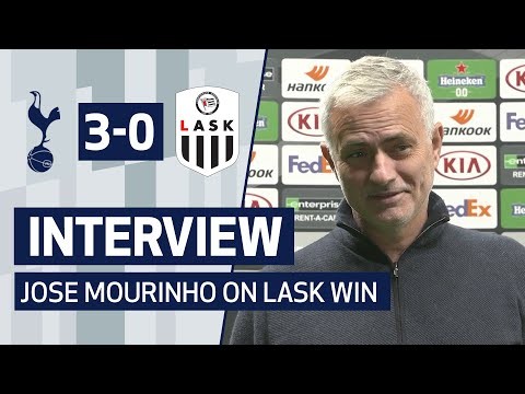 INTERVIEW | Jose Mourinho on LASK Victory in Europa League