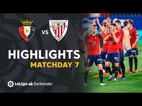 Highlights CA Osasuna vs Athletic Club (1-0)