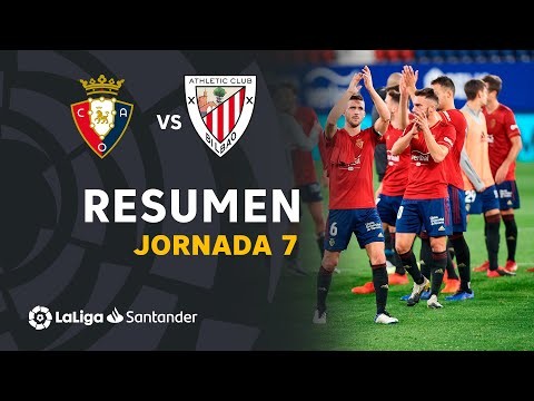 Resumen de CA Osasuna vs Athletic Club (1-0)