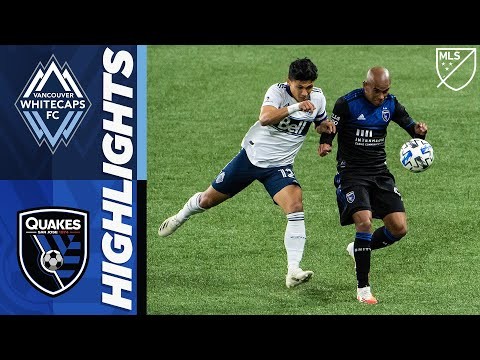 Vancouver Whitecaps FC vs San Jose Earthquakes | October 24, 2020 | MLS Highlights